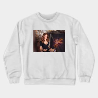 Anastasia Schipanova artist Crewneck Sweatshirt